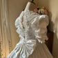 Beauty Brautkleid A-Linie Herzausschnitt Plissee Brautkleid D3302