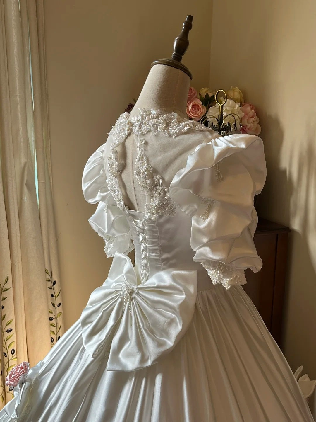 Beauty Brautkleid A-Linie Herzausschnitt Plissee Brautkleid D3302