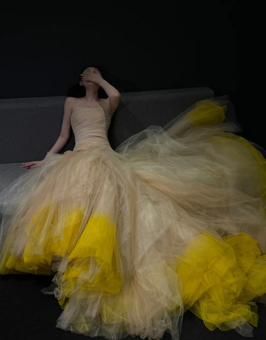 Robe de bal brillante à paillettes et col en cœur, robe de soirée sirène, robe de gala, robe de fête d'anniversaire, D3415