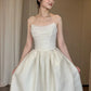 Beauty Wedding Dress Strapless Pleated Wedding Dress   D4618