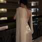 Minimalist Prom Dress Strapless Gala Dress Long Evening Dress Formal Dress   D4626
