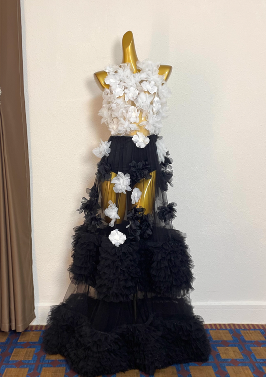 Glänzendes Ballkleid mit herzförmigem Pailletten-Meerjungfrauen-Abendkleid, Galakleid, Geburtstagspartykleid, D3415