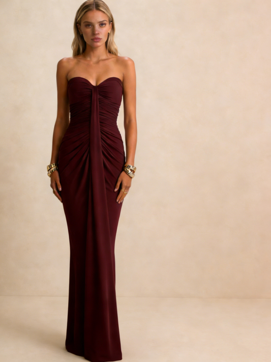 Glänzendes Ballkleid mit herzförmigem Pailletten-Meerjungfrauen-Abendkleid, Galakleid, Geburtstagspartykleid, D3415