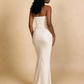 Fashion Prom Dress Strapless Mermaid Cocktail Dress Evening Dress Wedding Guest Dress      D4646