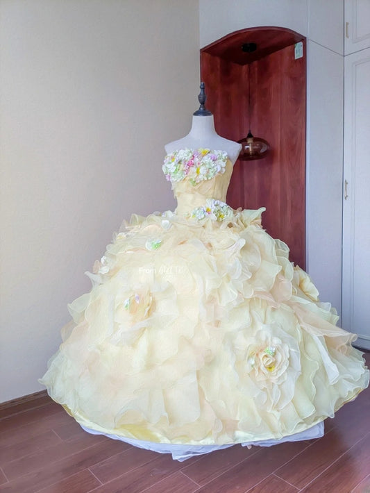 Glänzendes Ballkleid mit herzförmigem Pailletten-Meerjungfrauen-Abendkleid, Galakleid, Geburtstagspartykleid, D3415