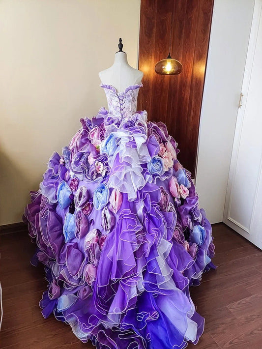 Glänzendes Ballkleid mit herzförmigem Pailletten-Meerjungfrauen-Abendkleid, Galakleid, Geburtstagspartykleid, D3415