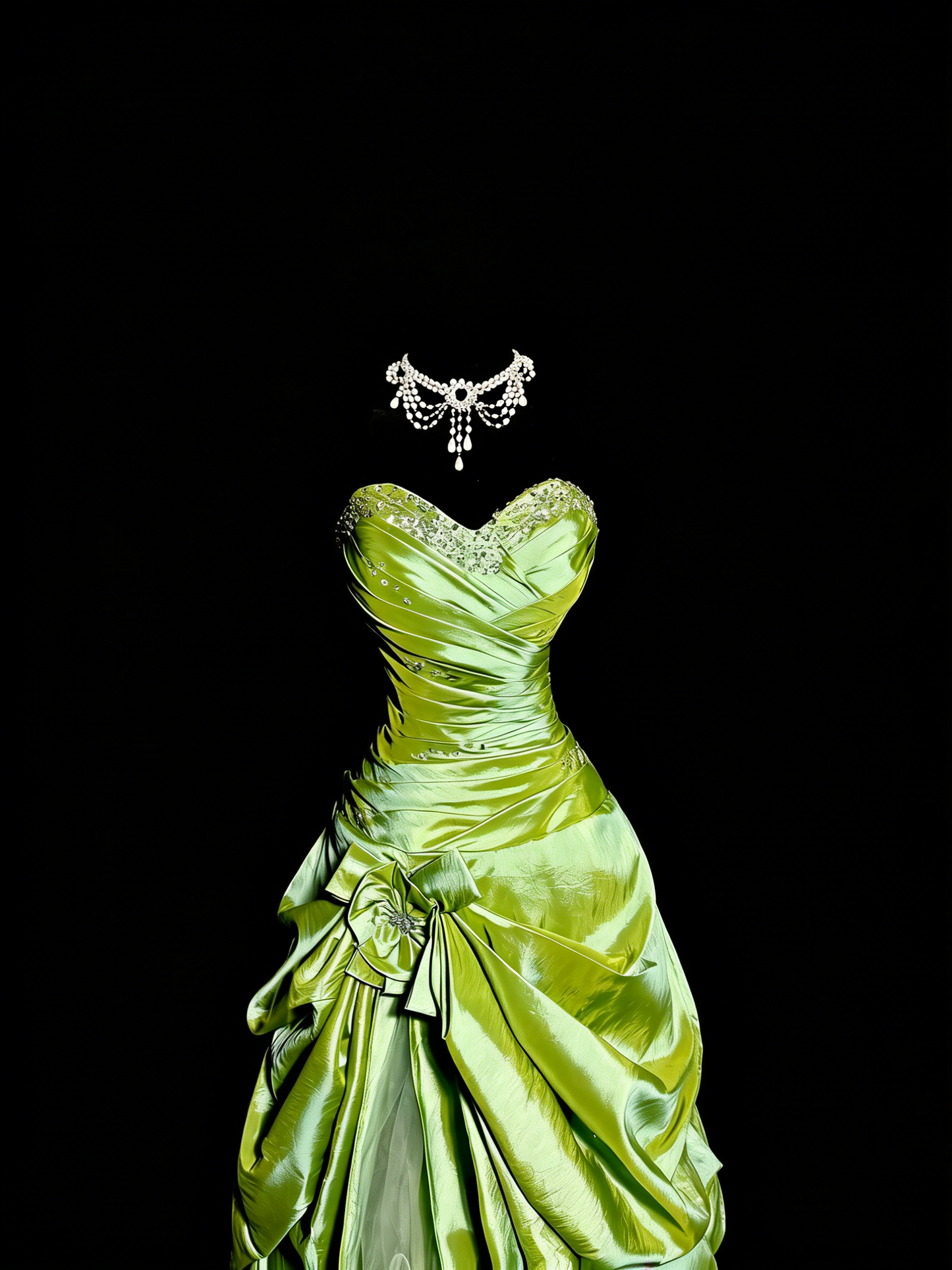 Elegant Prom Dress Green Sweetheart Pleated Tulle Formal Dress Evening Dresses Birthday Party Dress      D4663