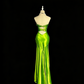 Charming Prom Dress Lime Green Sweetheart Pleated Formal Dress Evening Dresses Wedding Guest Dress      D4664