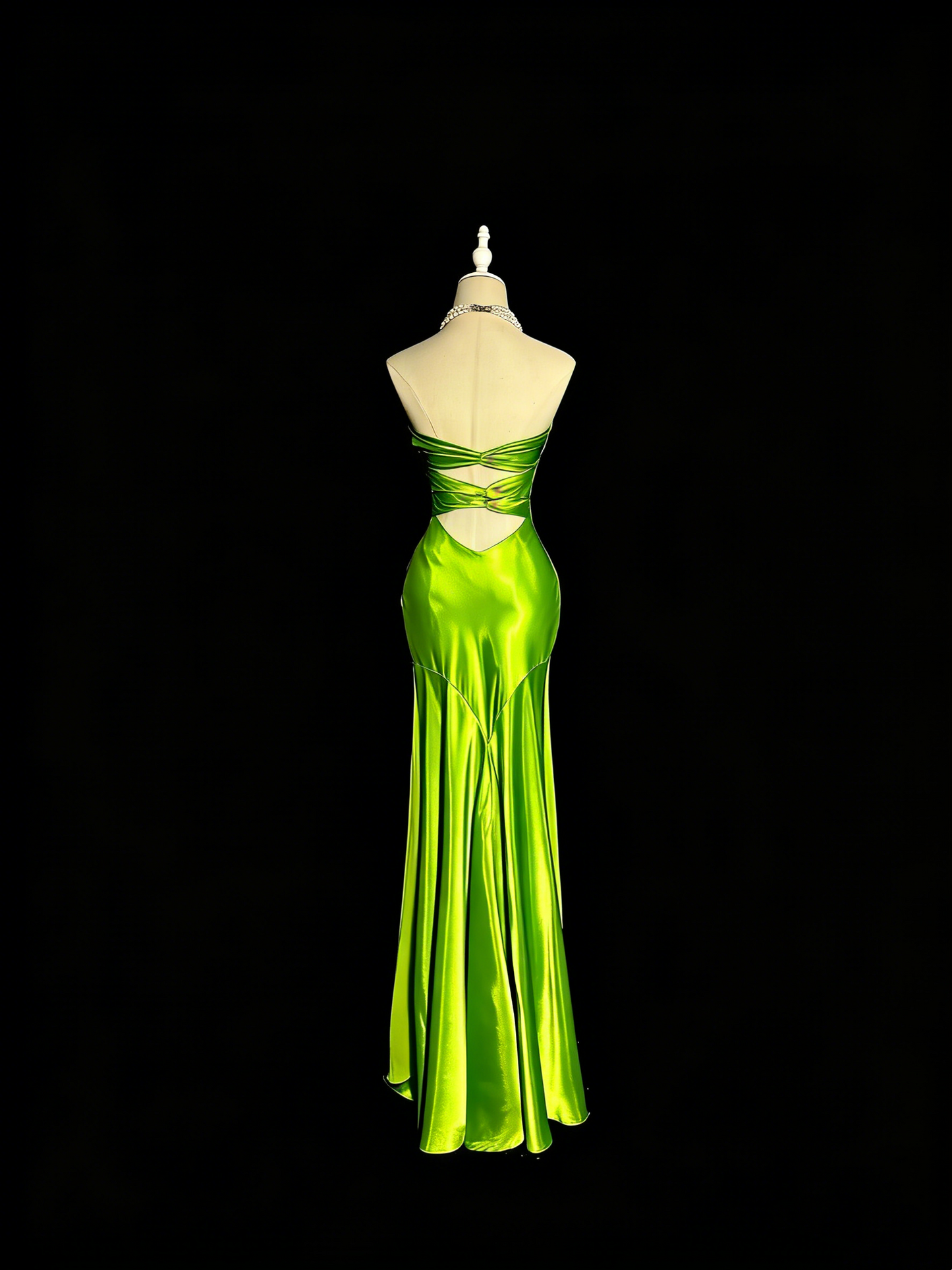 Charming Prom Dress Lime Green Sweetheart Pleated Formal Dress Evening Dresses Wedding Guest Dress      D4664