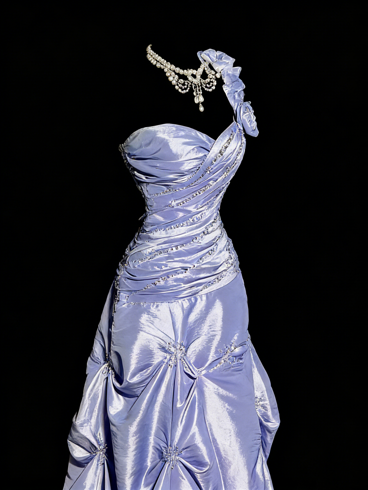 Glänzendes Ballkleid mit herzförmigem Pailletten-Meerjungfrauen-Abendkleid, Galakleid, Geburtstagspartykleid, D3415