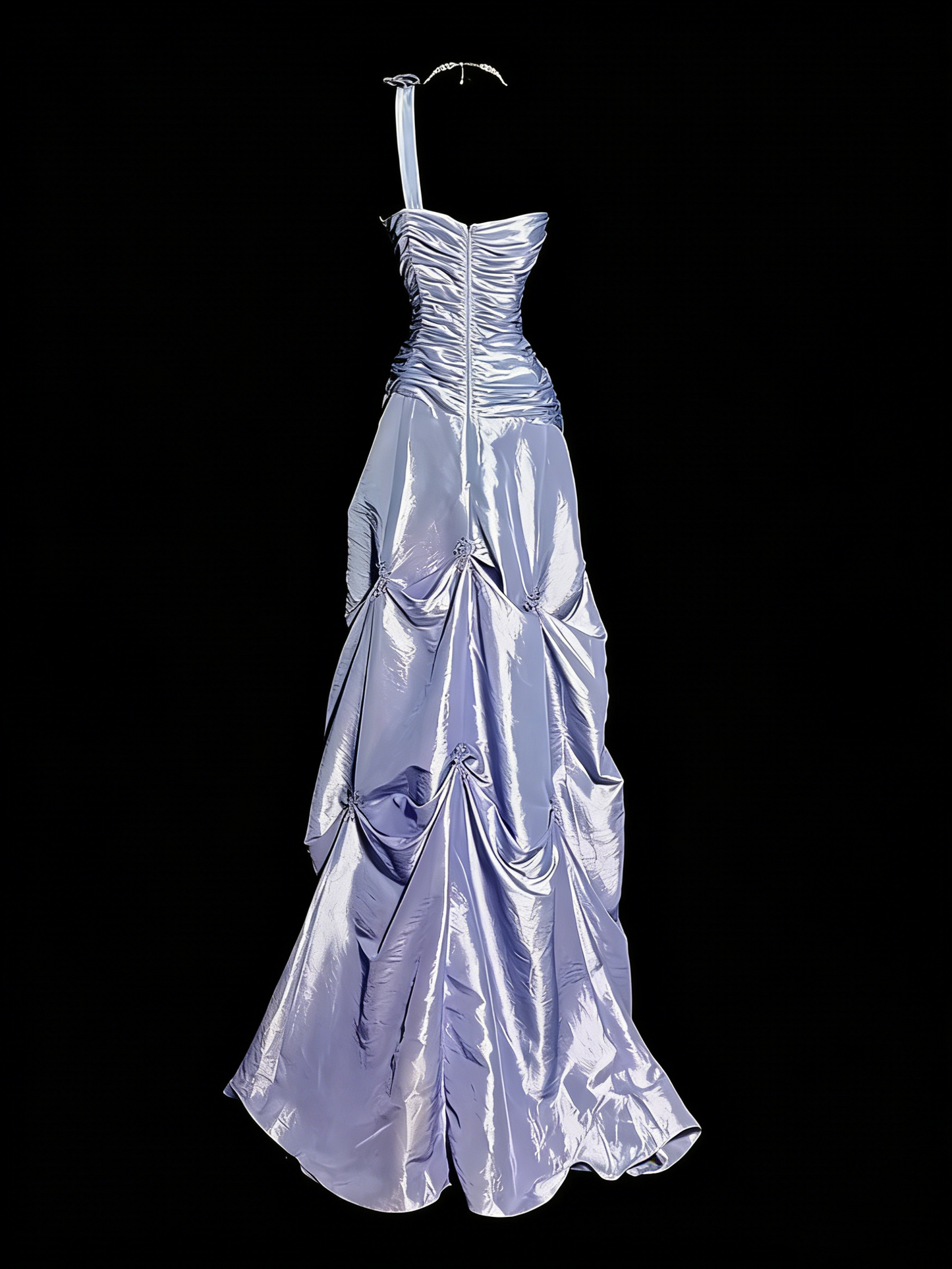 Glänzendes Ballkleid mit herzförmigem Pailletten-Meerjungfrauen-Abendkleid, Galakleid, Geburtstagspartykleid, D3415