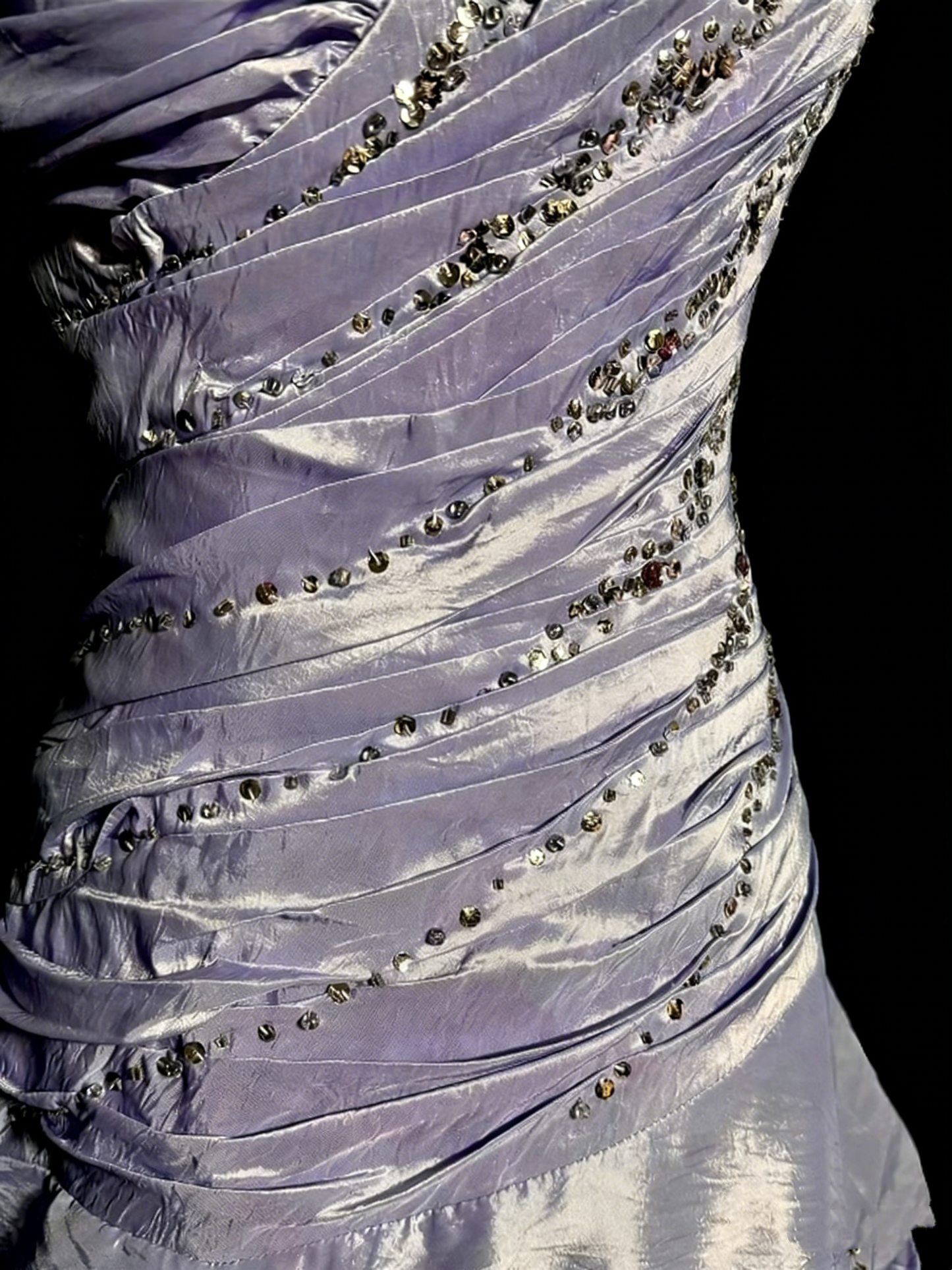 Glänzendes Ballkleid mit herzförmigem Pailletten-Meerjungfrauen-Abendkleid, Galakleid, Geburtstagspartykleid, D3415