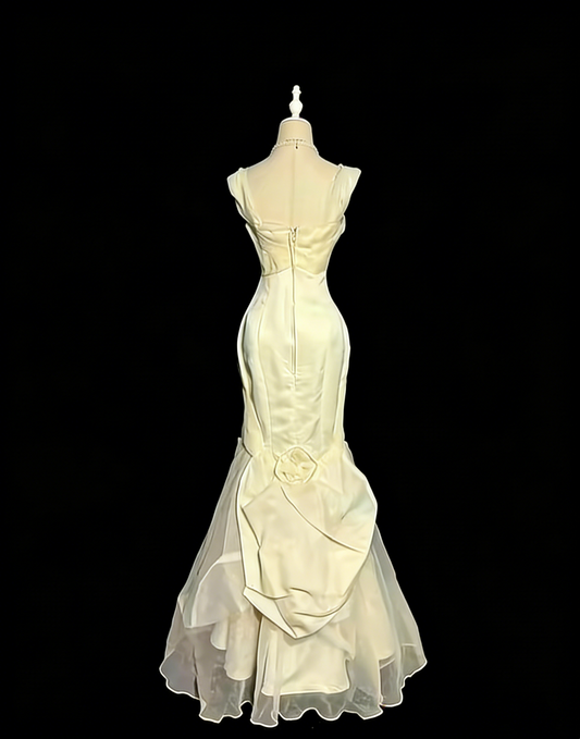 Glänzendes Ballkleid mit herzförmigem Pailletten-Meerjungfrauen-Abendkleid, Galakleid, Geburtstagspartykleid, D3415