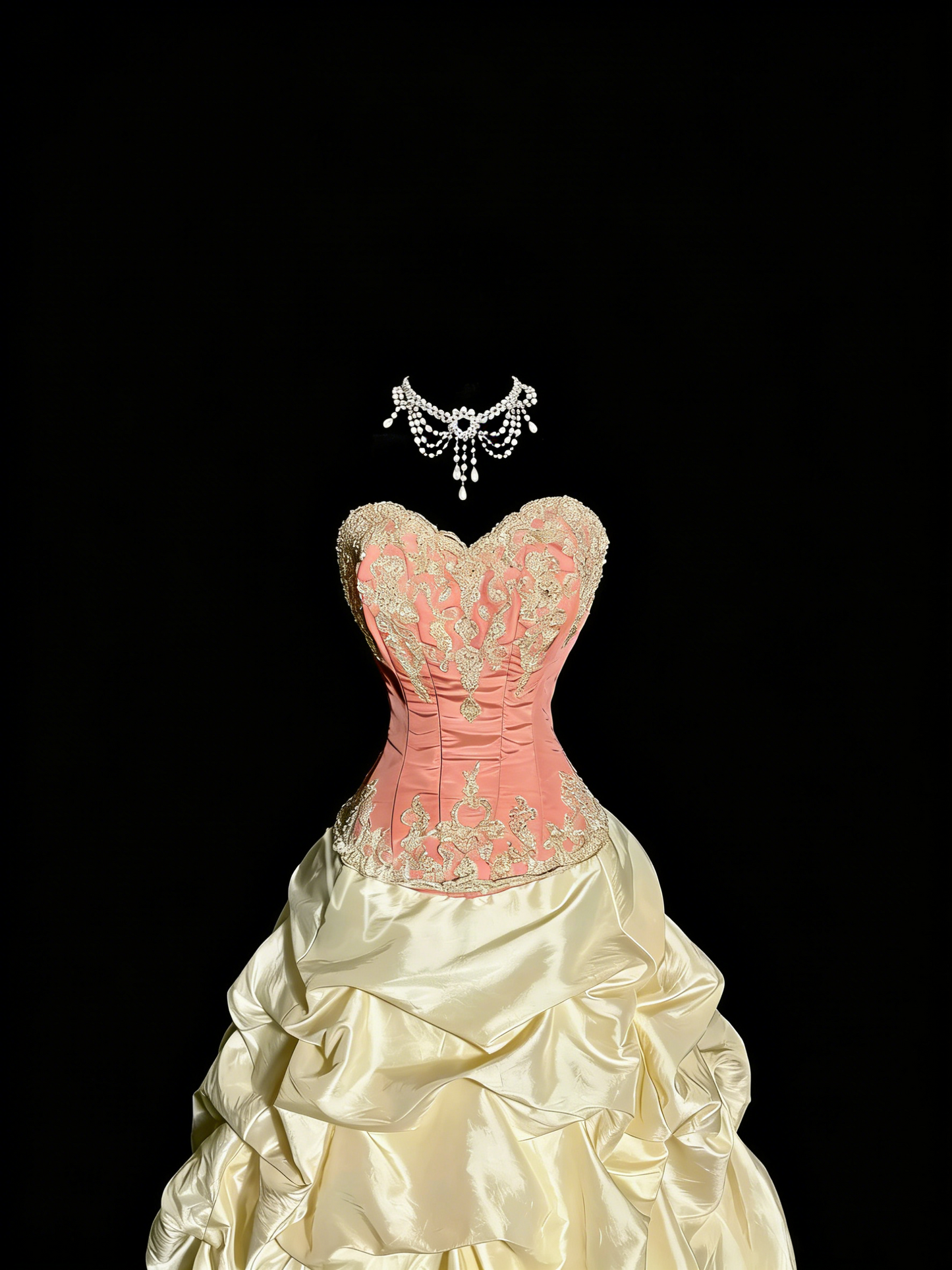 Atemberaubendes hellblaues Abendkleid aus plissiertem Tüll mit V-Ausschnitt, ideal für Quinceañera und Ball (Modell D4654)