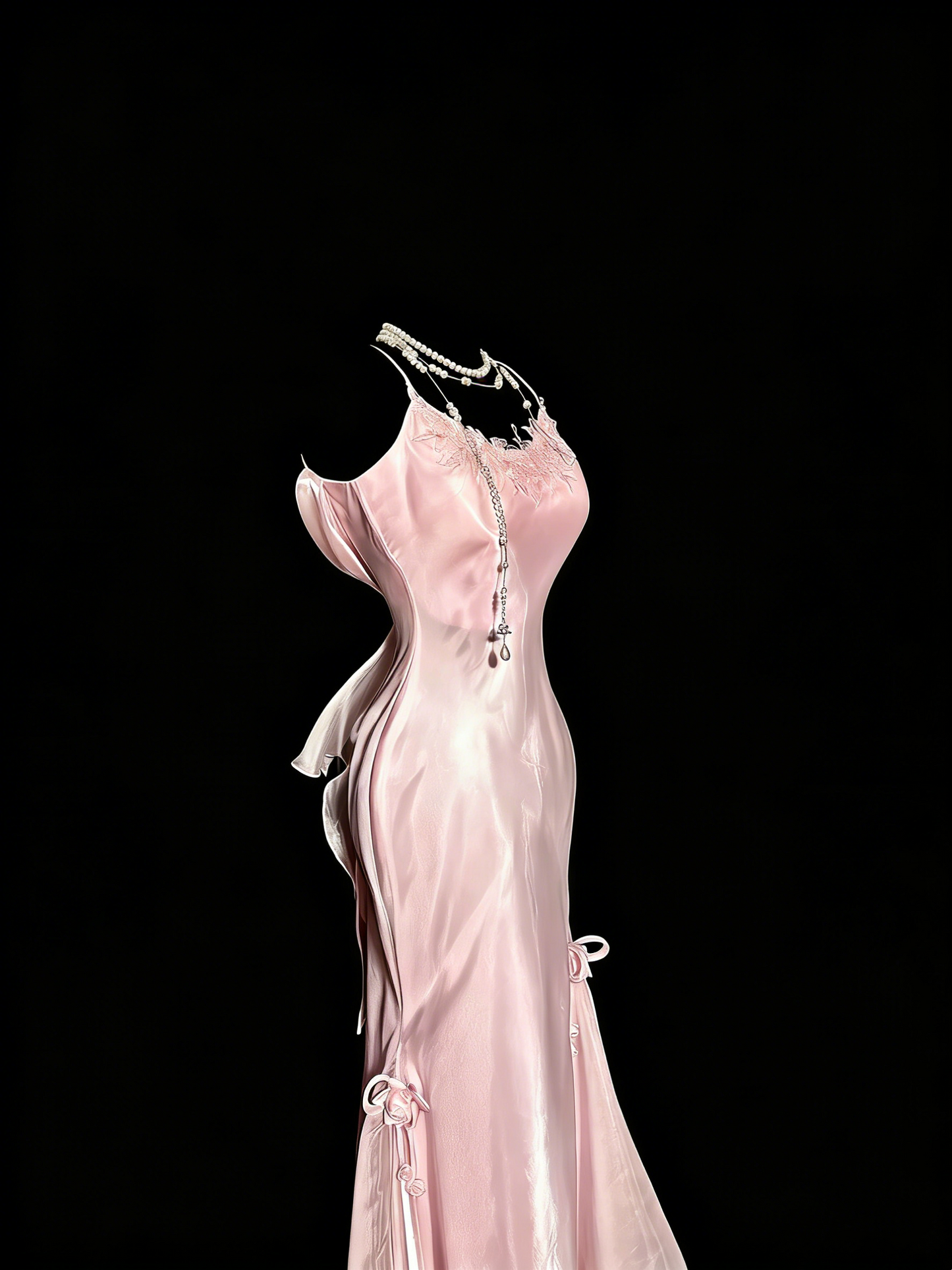 Robe de bal brillante à paillettes et col en cœur, robe de soirée sirène, robe de gala, robe de fête d'anniversaire, D3415