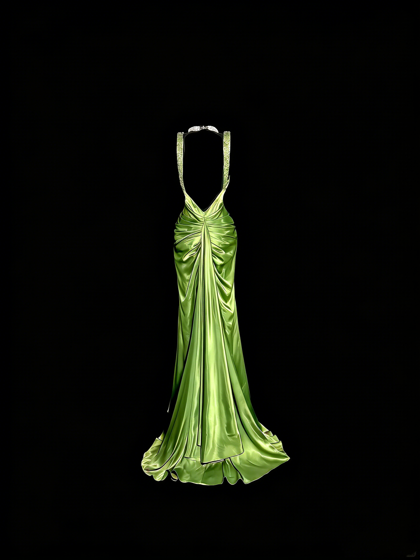 Robe de bal brillante à paillettes et col en cœur, robe de soirée sirène, robe de gala, robe de fête d'anniversaire, D3415
