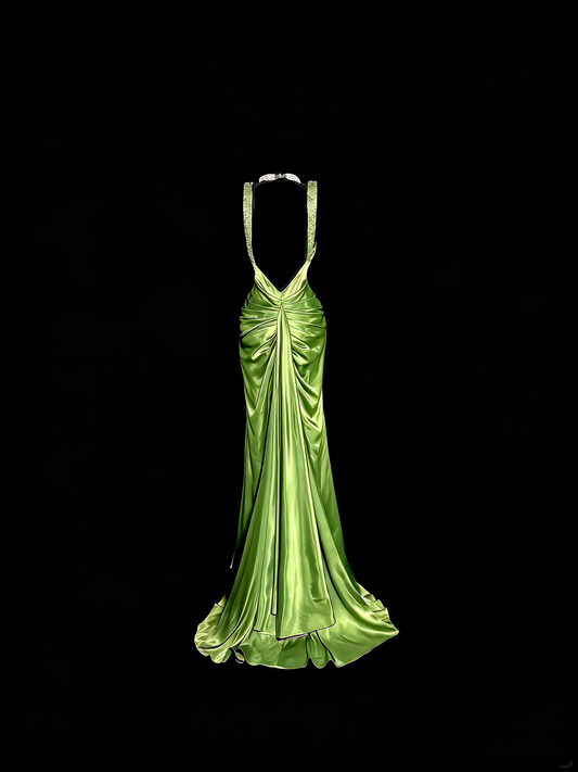 Glänzendes Ballkleid mit herzförmigem Pailletten-Meerjungfrauen-Abendkleid, Galakleid, Geburtstagspartykleid, D3415