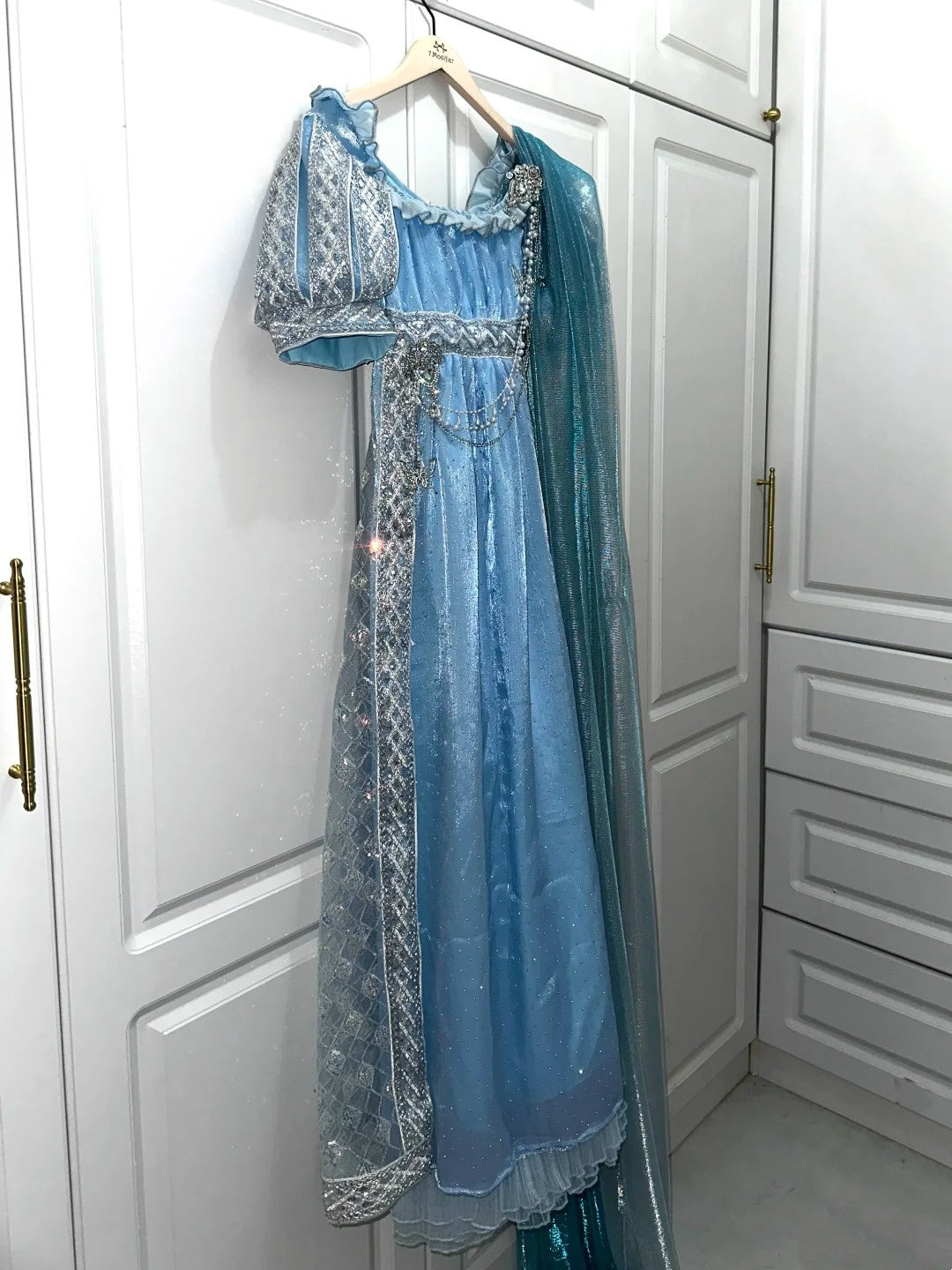 Glänzendes Ballkleid mit herzförmigem Pailletten-Meerjungfrauen-Abendkleid, Galakleid, Geburtstagspartykleid, D3415