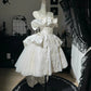 New Homecoming Dress Off the Shoulder Tulle Sequins Bead Bowknot Applique Hi-Lo Pearl Rinestone Ball Gown Back to School Outfits Party Dress Birthday Dress Wedding Dress D7548
