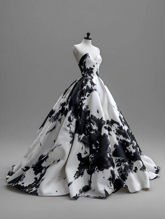 Atemberaubendes hellblaues Abendkleid aus plissiertem Tüll mit V-Ausschnitt, ideal für Quinceañera und Ball (Modell D4654)