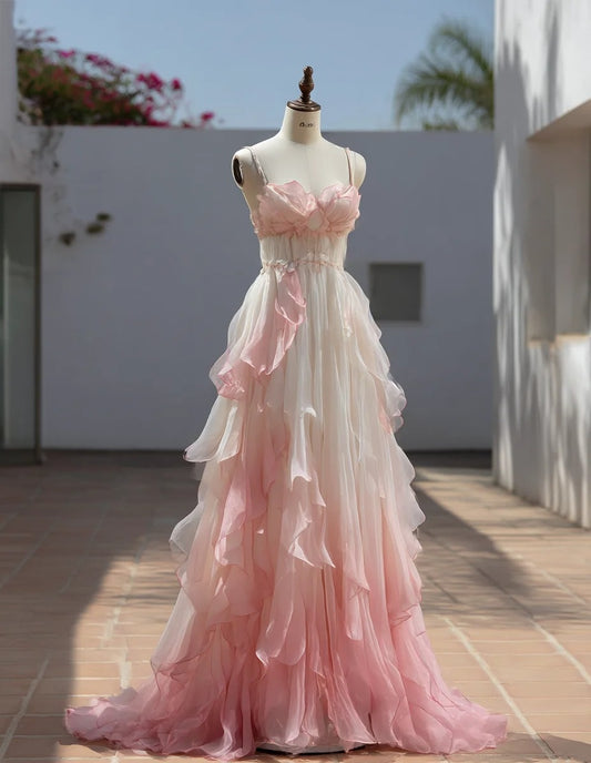 Glänzendes Ballkleid mit herzförmigem Pailletten-Meerjungfrauen-Abendkleid, Galakleid, Geburtstagspartykleid, D3415
