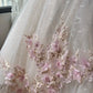 Gorgeous Ball Gown Crew Neck Pleated Tulle Prom Dresses Evening Gala Gown Quinceanera Dress       D4738