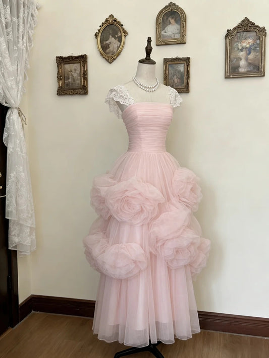 Glänzendes Ballkleid mit herzförmigem Pailletten-Meerjungfrauen-Abendkleid, Galakleid, Geburtstagspartykleid, D3415
