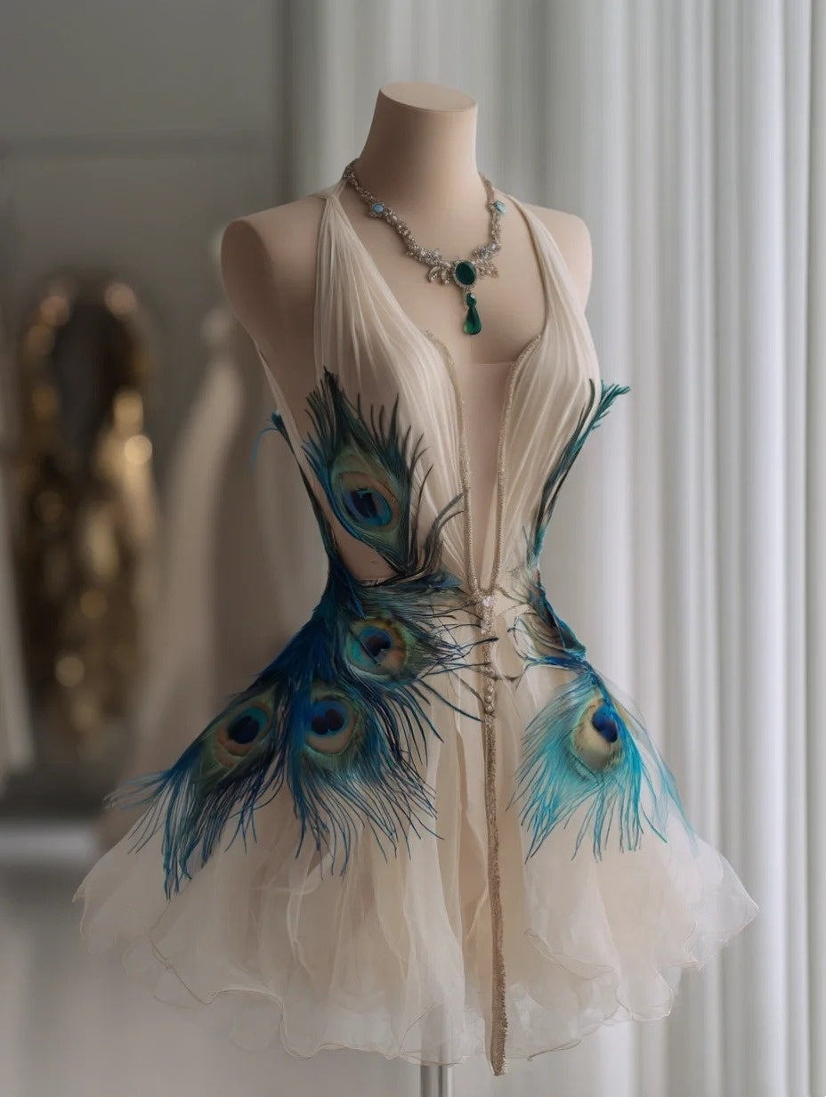 Robe de soirée courte plissée à bretelles spaghetti, tenue de soirée d'anniversaire, robe de cocktail D3339