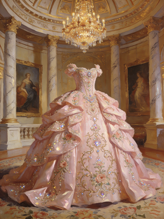 Vintage Ball Gown Pink Sweetheart Pleated Prom Dresses Sweet 16 Dress Evening Gala Gown      D4785