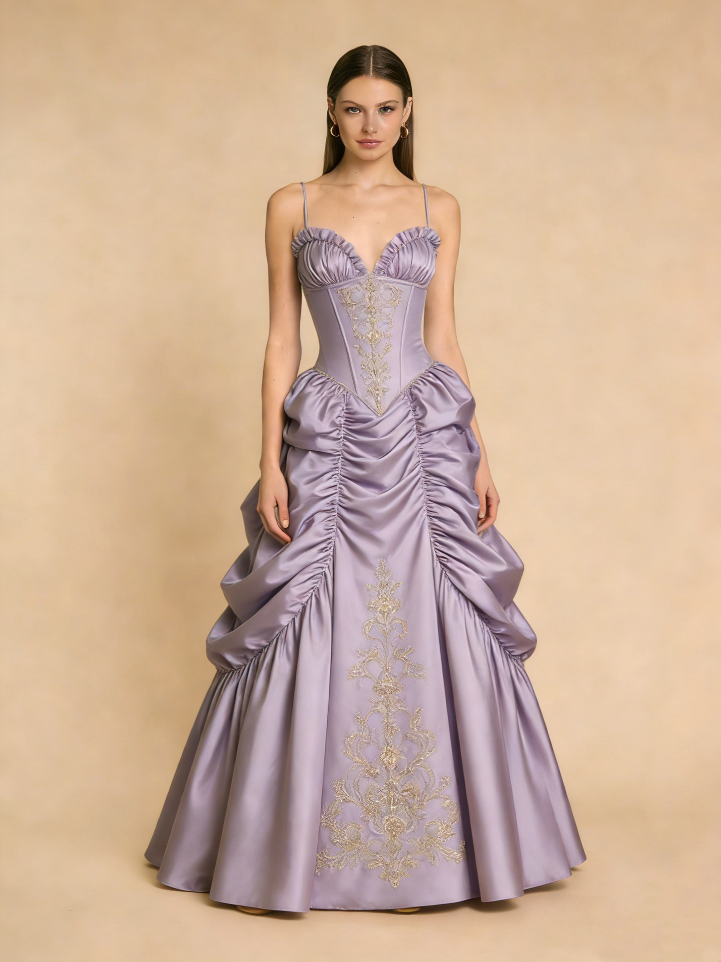 Robe de bal brillante à paillettes et col en cœur, robe de soirée sirène, robe de gala, robe de fête d'anniversaire, D3415