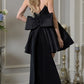 Unique Homecoming Dress Sweetheart V Neck Pleated Rinestone Bowknot A-Line Back to School Outfits Party Dress D7784