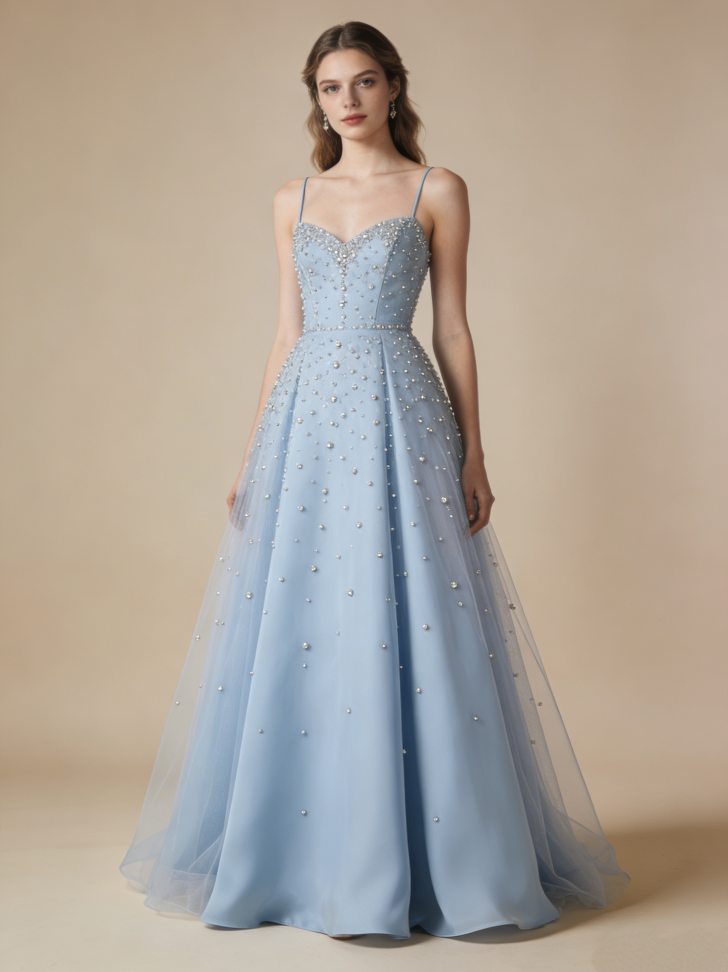Robe de bal brillante à paillettes et col en cœur, robe de soirée sirène, robe de gala, robe de fête d'anniversaire, D3415