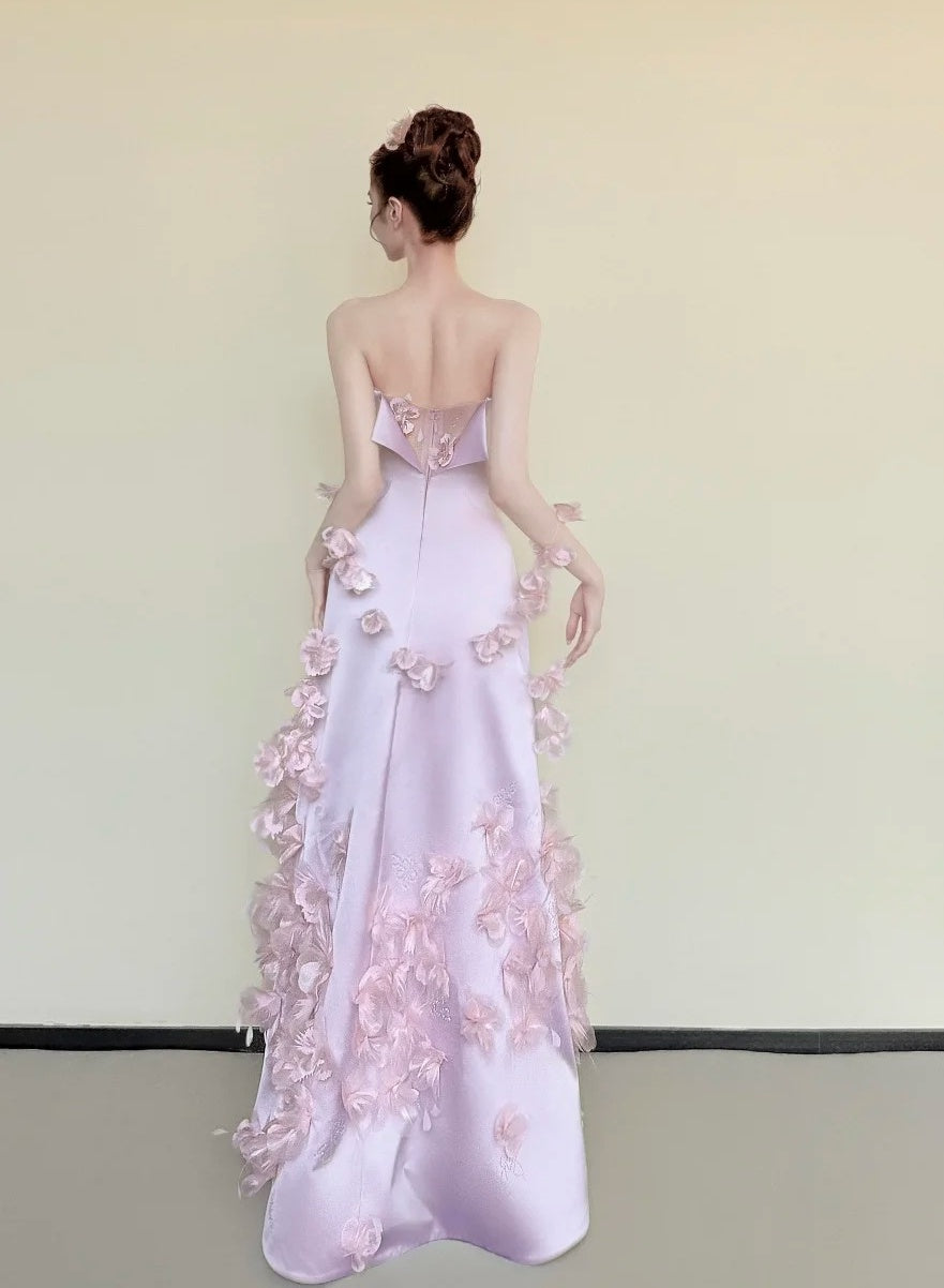 Robe de bal brillante à paillettes et col en cœur, robe de soirée sirène, robe de gala, robe de fête d'anniversaire, D3415