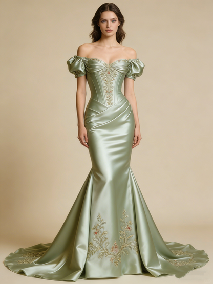 Robe de bal brillante à paillettes et col en cœur, robe de soirée sirène, robe de gala, robe de fête d'anniversaire, D3415