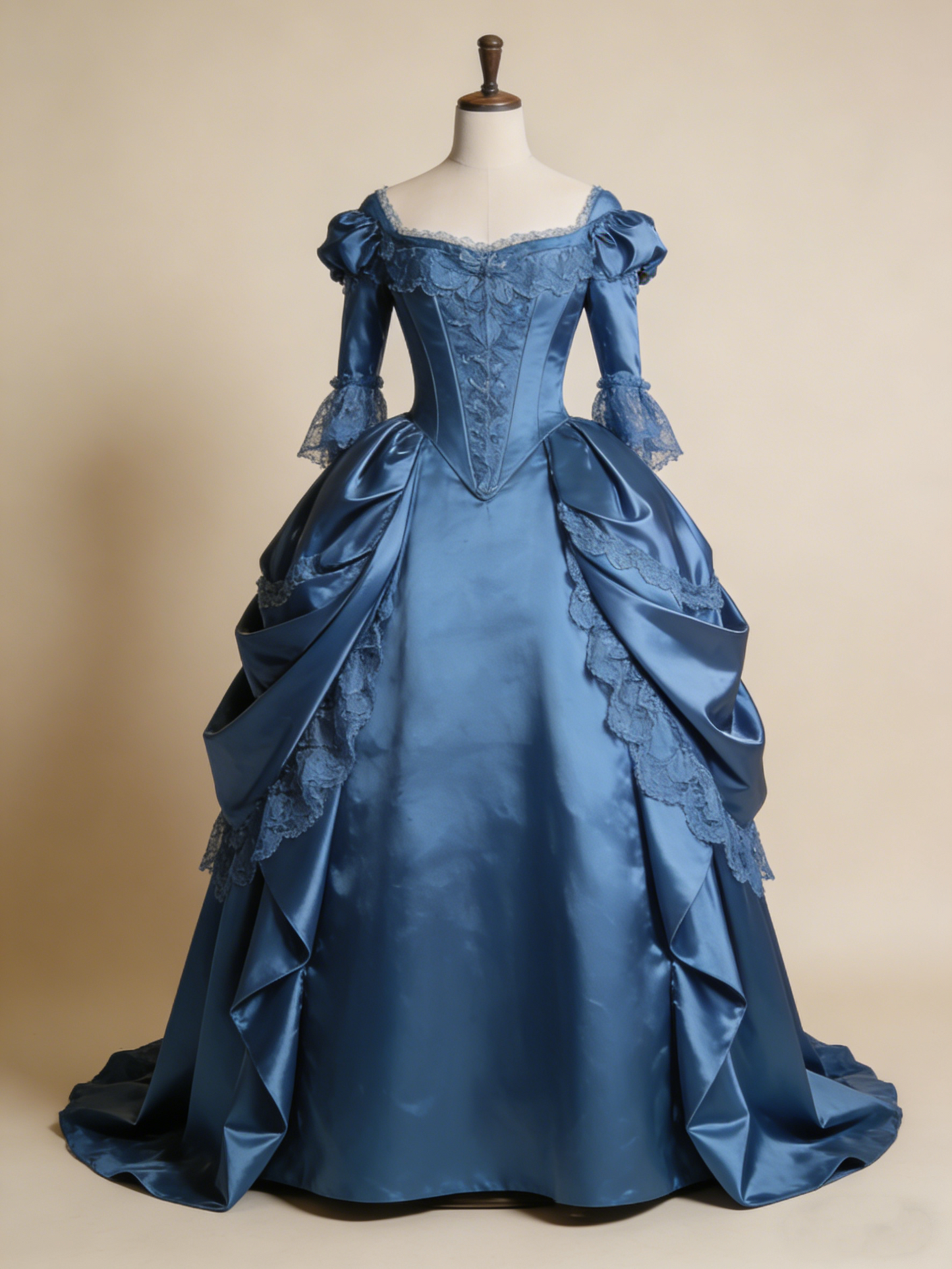 Robe de bal sublime bleu clair, col en V, tulle plissé, robe de soirée, robe de quinceañera, robe de bal D4654