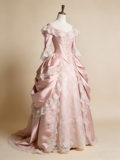 Robe de bal sublime bleu clair, col en V, tulle plissé, robe de soirée, robe de quinceañera, robe de bal D4654