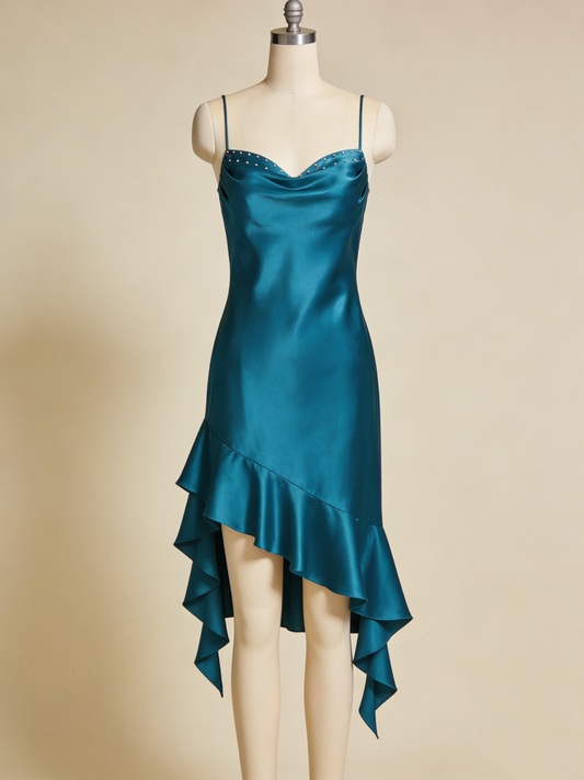 Glänzendes Ballkleid mit herzförmigem Pailletten-Meerjungfrauen-Abendkleid, Galakleid, Geburtstagspartykleid, D3415