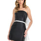 Beauty Homecoming Dress Strapless Bowknot Back to School Outfits Party Dress D7105
