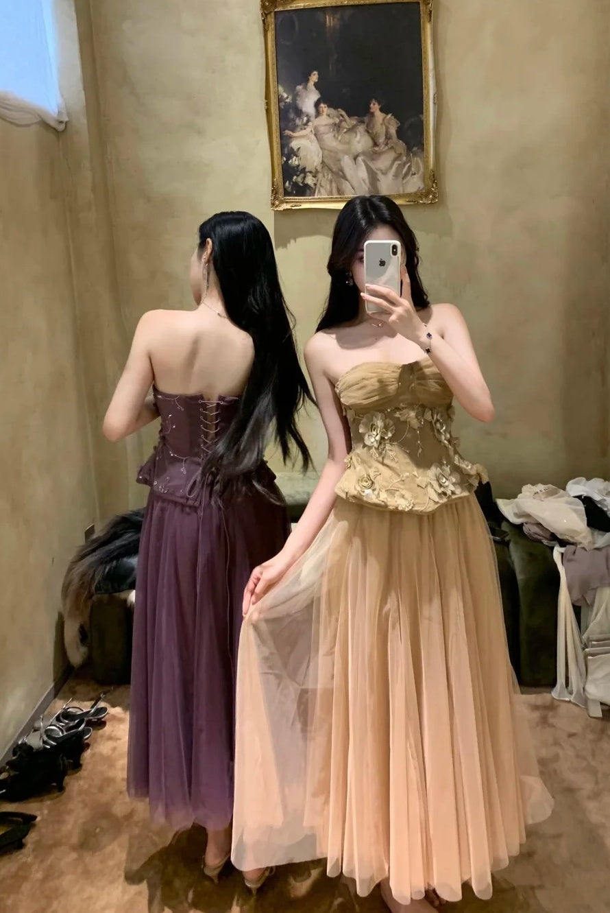 Robe de bal brillante à paillettes et col en cœur, robe de soirée sirène, robe de gala, robe de fête d'anniversaire, D3415