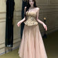 Robe de bal brillante à paillettes et col en cœur, robe de soirée sirène, robe de gala, robe de fête d'anniversaire, D3415