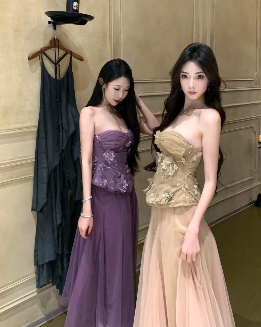 Robe de bal brillante à paillettes et col en cœur, robe de soirée sirène, robe de gala, robe de fête d'anniversaire, D3415