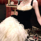Robe de bal brillante à paillettes et col en cœur, robe de soirée sirène, robe de gala, robe de fête d'anniversaire, D3415