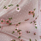 Fashion Prom Dress V-neck Pink Floral Gala Evening Gown Dress Birthday Party Outfits    D4890