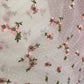 Fashion Prom Dress V-neck Pink Floral Gala Evening Gown Dress Birthday Party Outfits    D4890