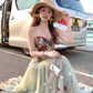 Colorful Prom Dress Sweetheart Tulle Floral Birthday Party Outfits Evening Gown Gala Dress     D4893