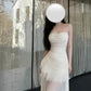 Stunning Prom Dress Spaghetti Straps Birthday Party Outfits Pleated Tulle Evening Gown Gala Dress     D4900
