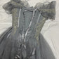 Beauty Prom Dress Off Shoulder Pleated Gala Gown Birthday Party Outfits Tulle Evening Dress    D4915
