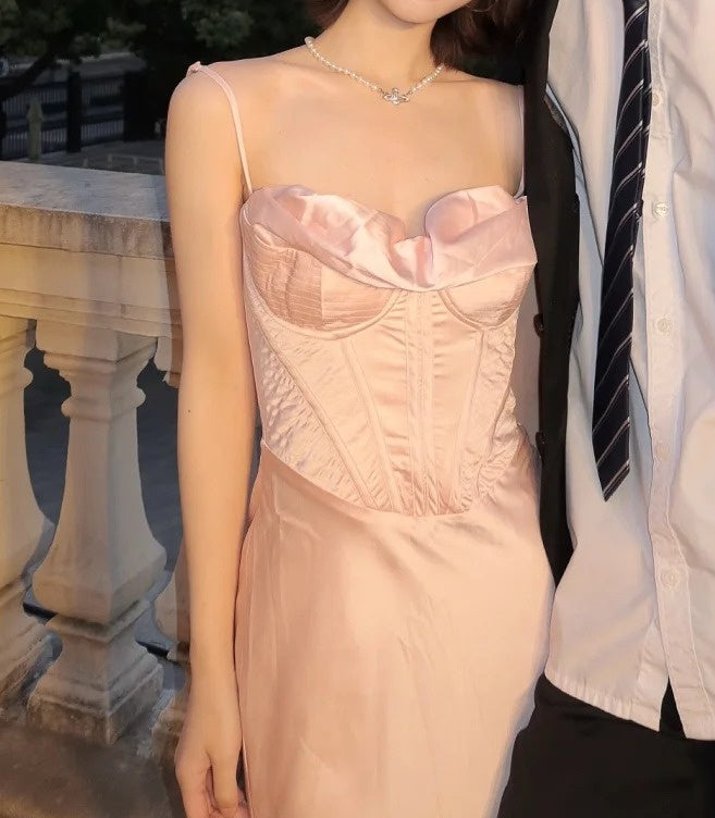 Glänzendes Ballkleid mit herzförmigem Pailletten-Meerjungfrauen-Abendkleid, Galakleid, Geburtstagspartykleid, D3415