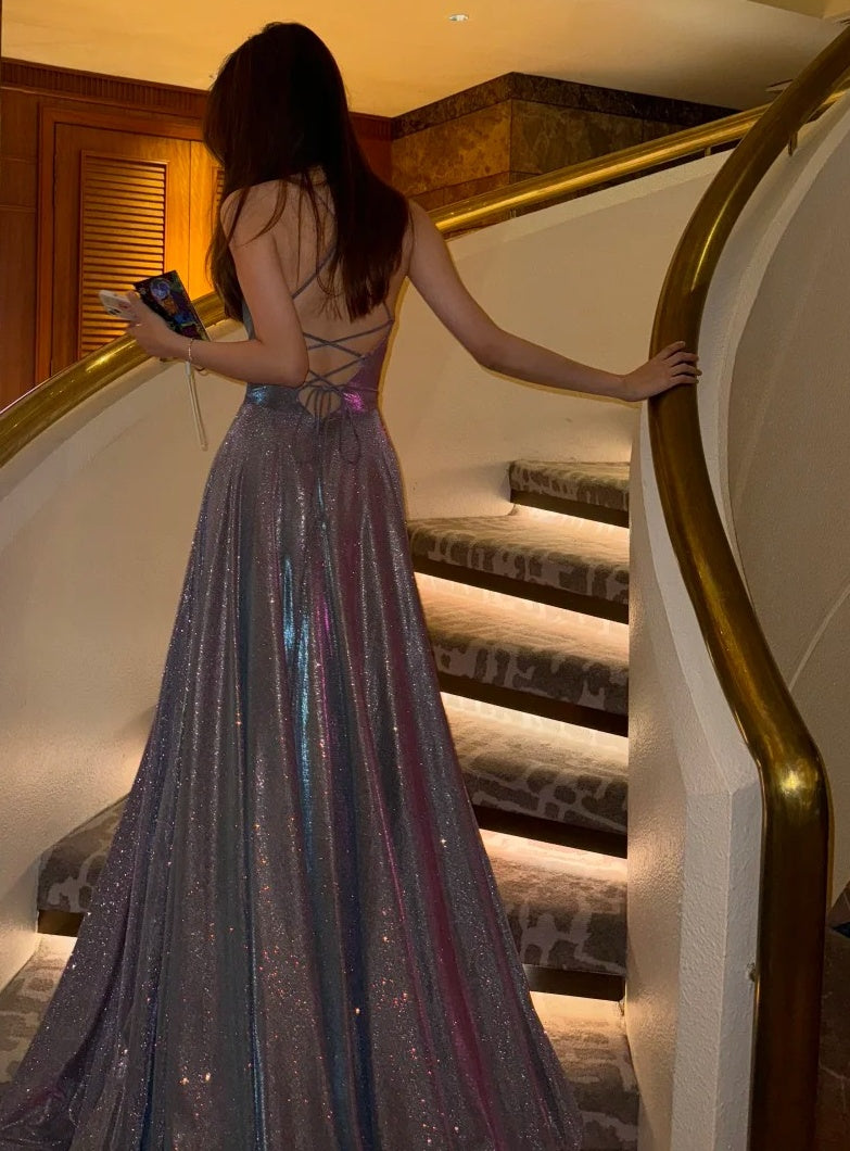 Glänzendes Ballkleid mit herzförmigem Pailletten-Meerjungfrauen-Abendkleid, Galakleid, Geburtstagspartykleid, D3415