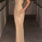 Sparking Prom Dress Strapless Sequins Gala Gown Birthday Party Outfits Evening Dresses   D4940